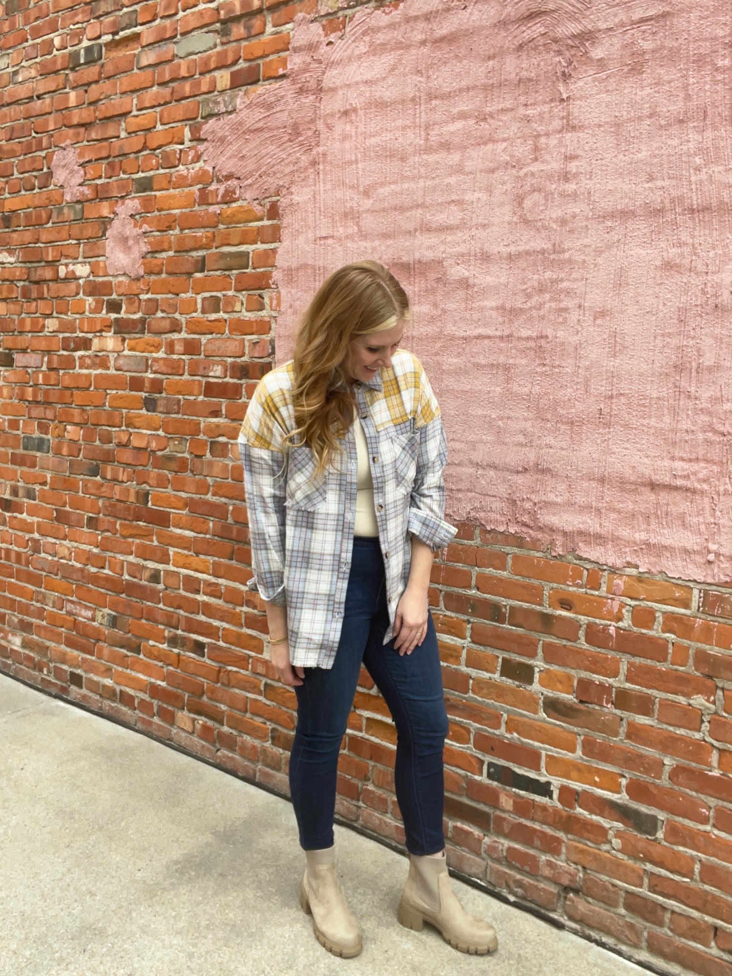 Layla Flannel Top