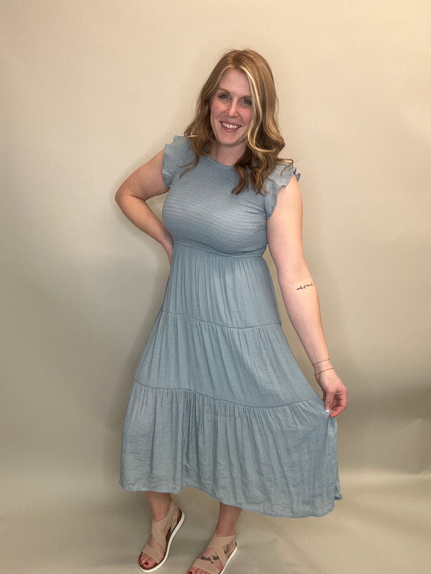 Kelsey Dress(Curvy Available) – Hey Honey Boutique Neb