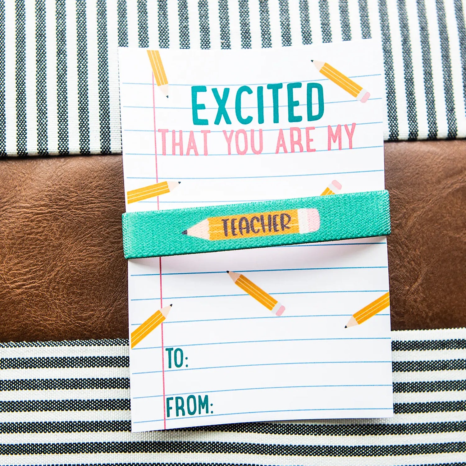 Excited That You Are My Teacher Bracelet