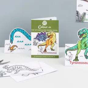 Dinosaur Card Book