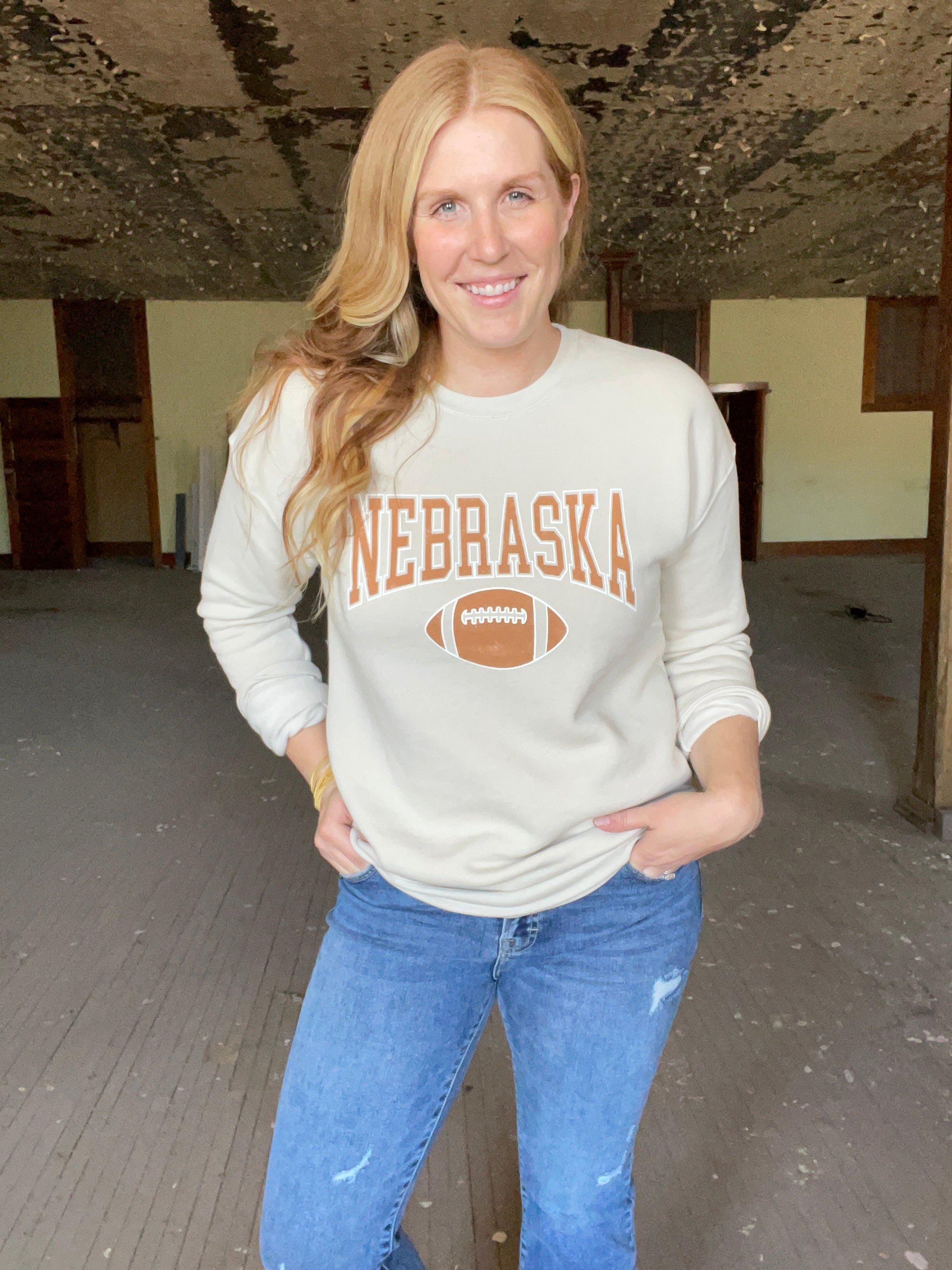 Nebraska Football Crewneck