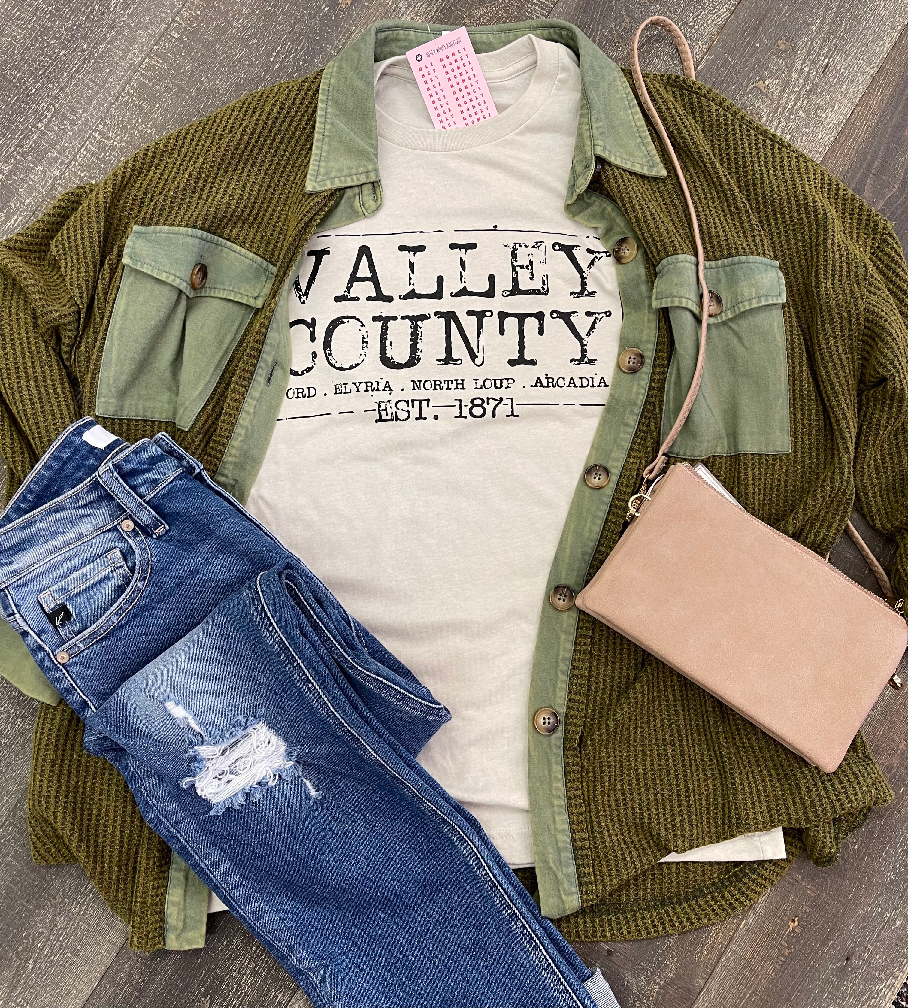 Valley County Stamp of Approval Tee