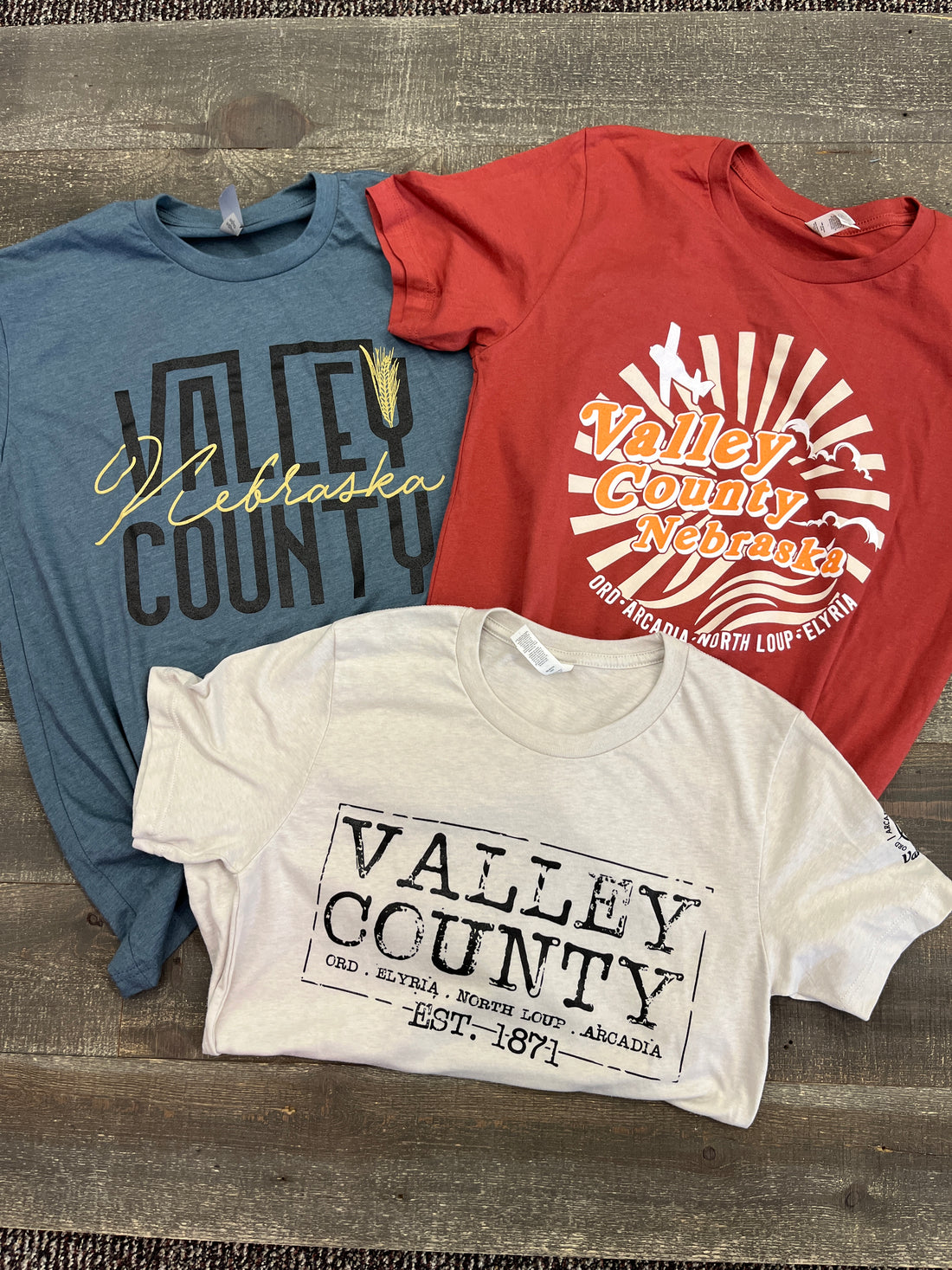 Valley County Midwest Tee