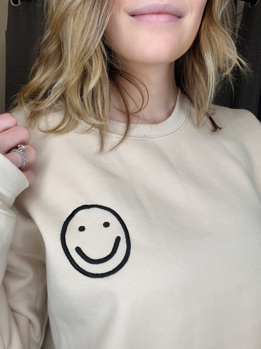 More Happy Crewneck