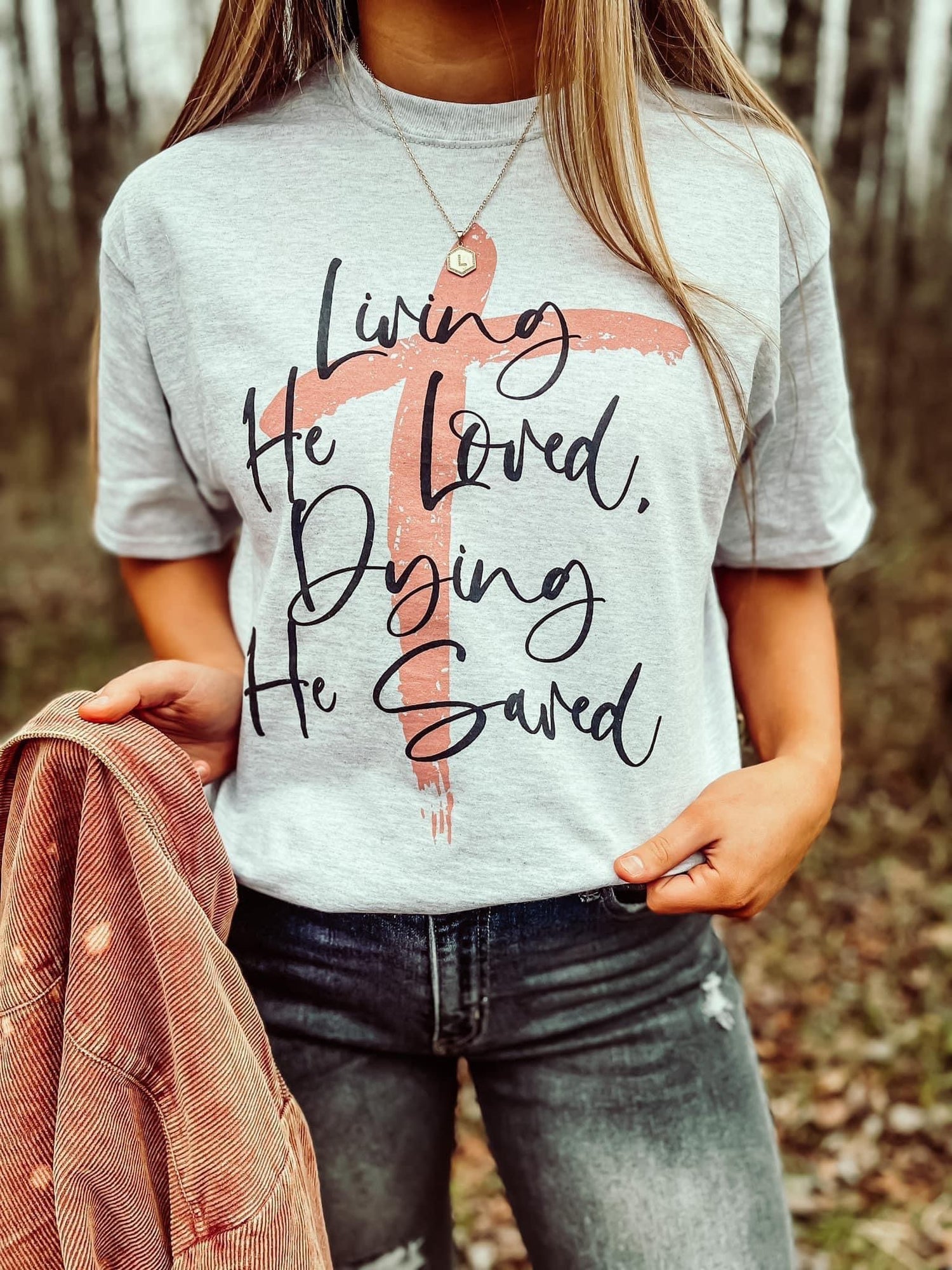 Living He Loved Graphic Tee
