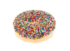 Cantaloupe Donut Bath Bomb