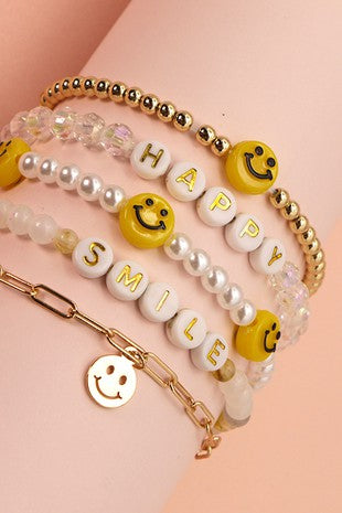 Smiley Multi Bracelets